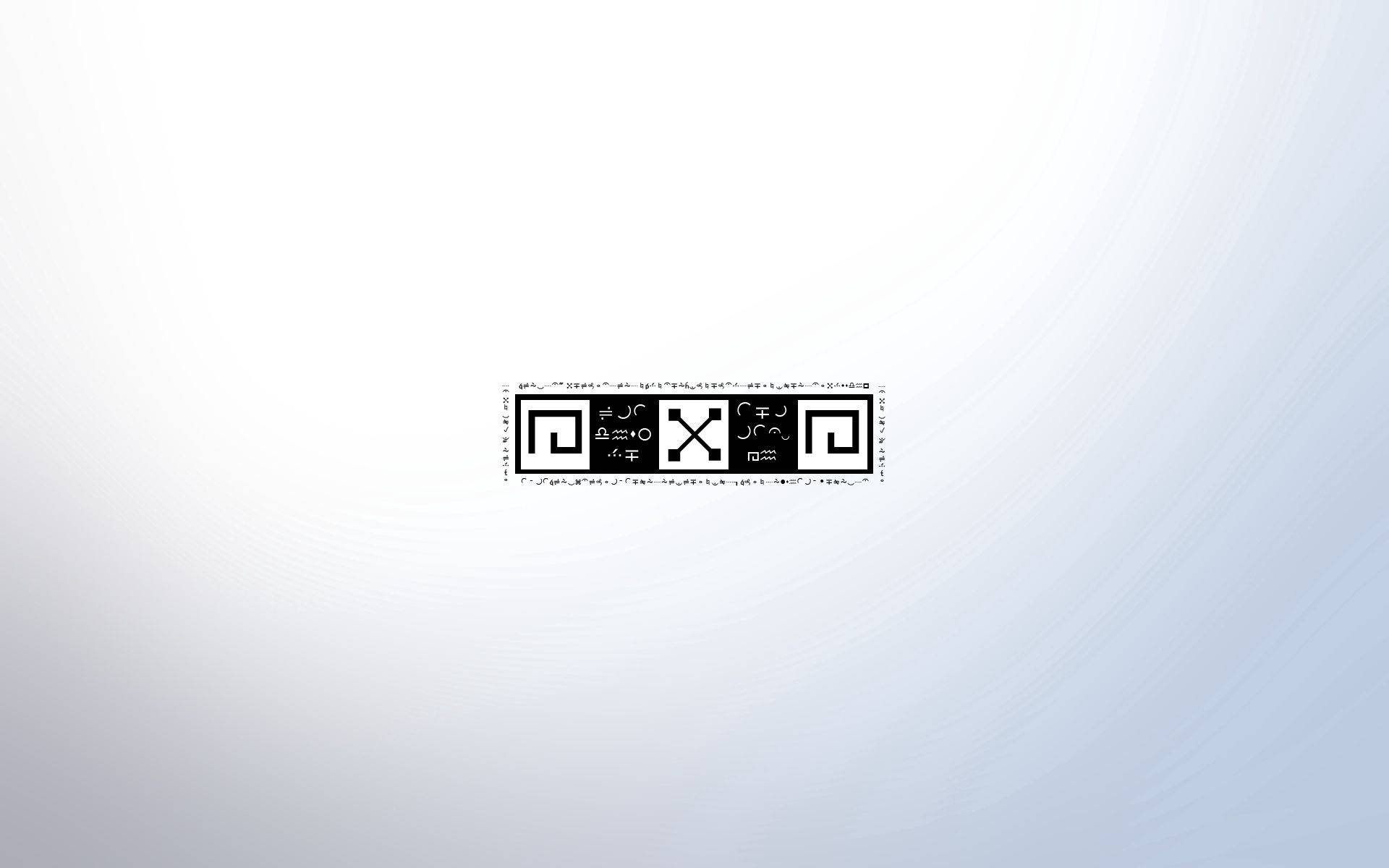 black and white pattern, geometric symbols, minimalist abstract wallpaper, Full HD Desktop Wallpaper