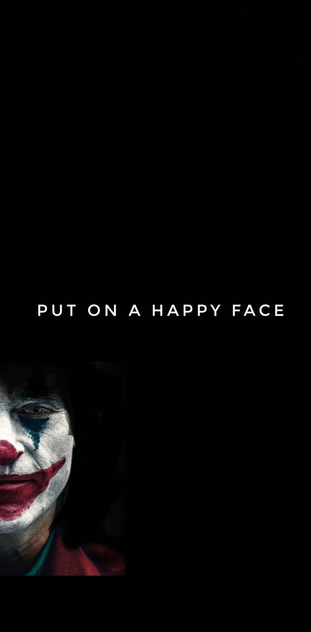 Black And White Joker, happy face, white face, HD Phone Wallpaper