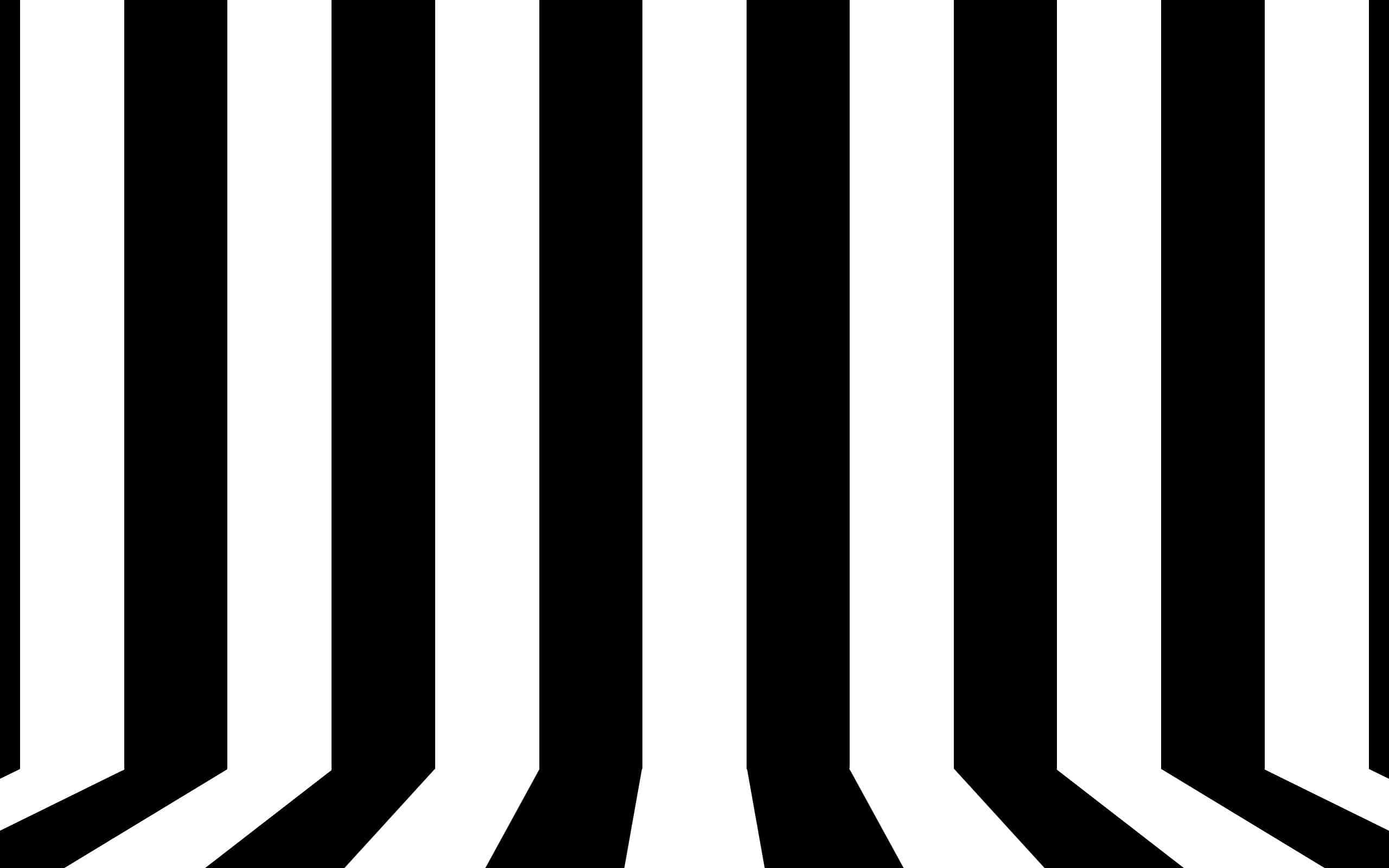 black, white, vertical stripes, 2K Desktop Wallpaper
