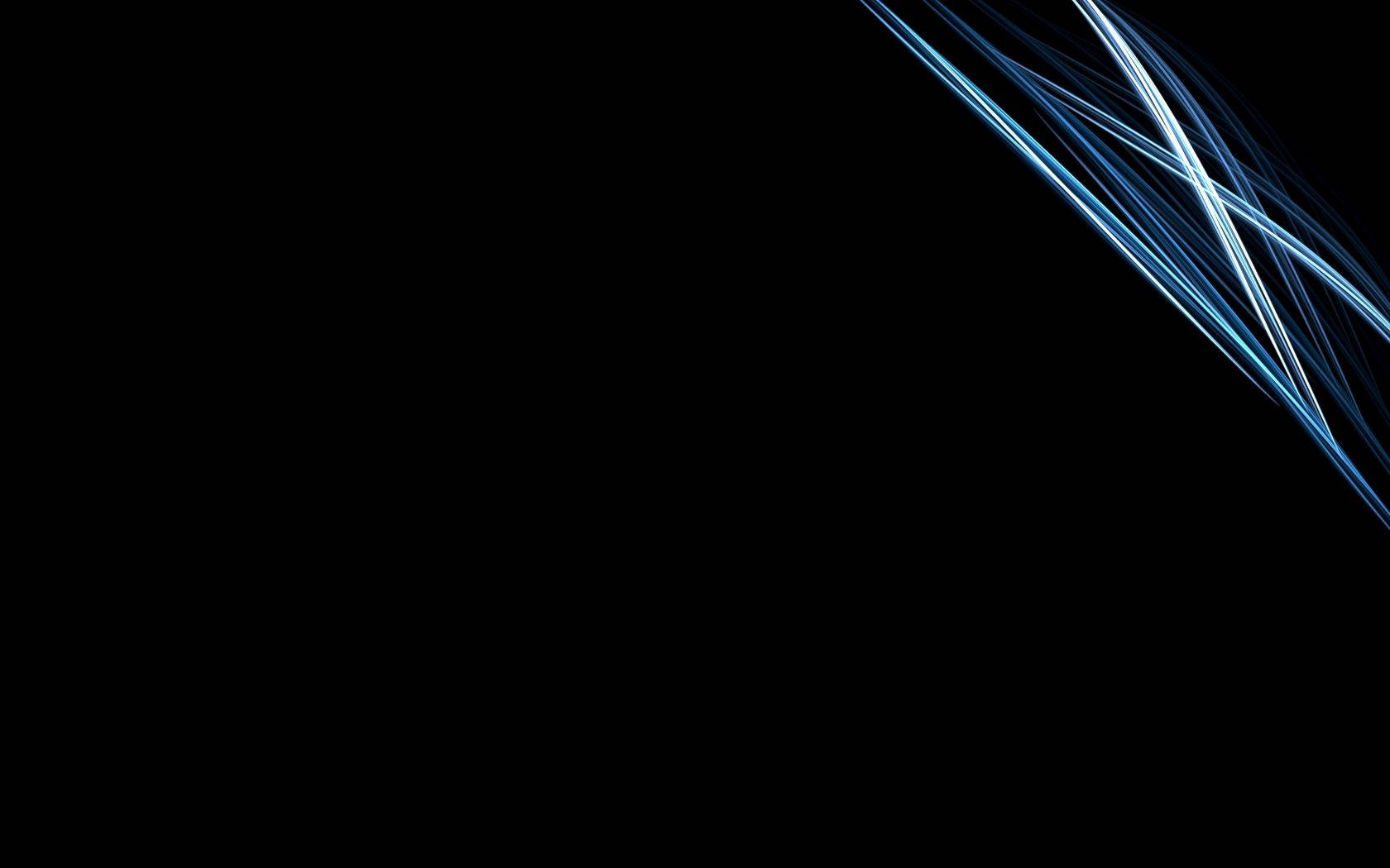 blue light streaks, diagonally, deep black void, HD Desktop Wallpaper