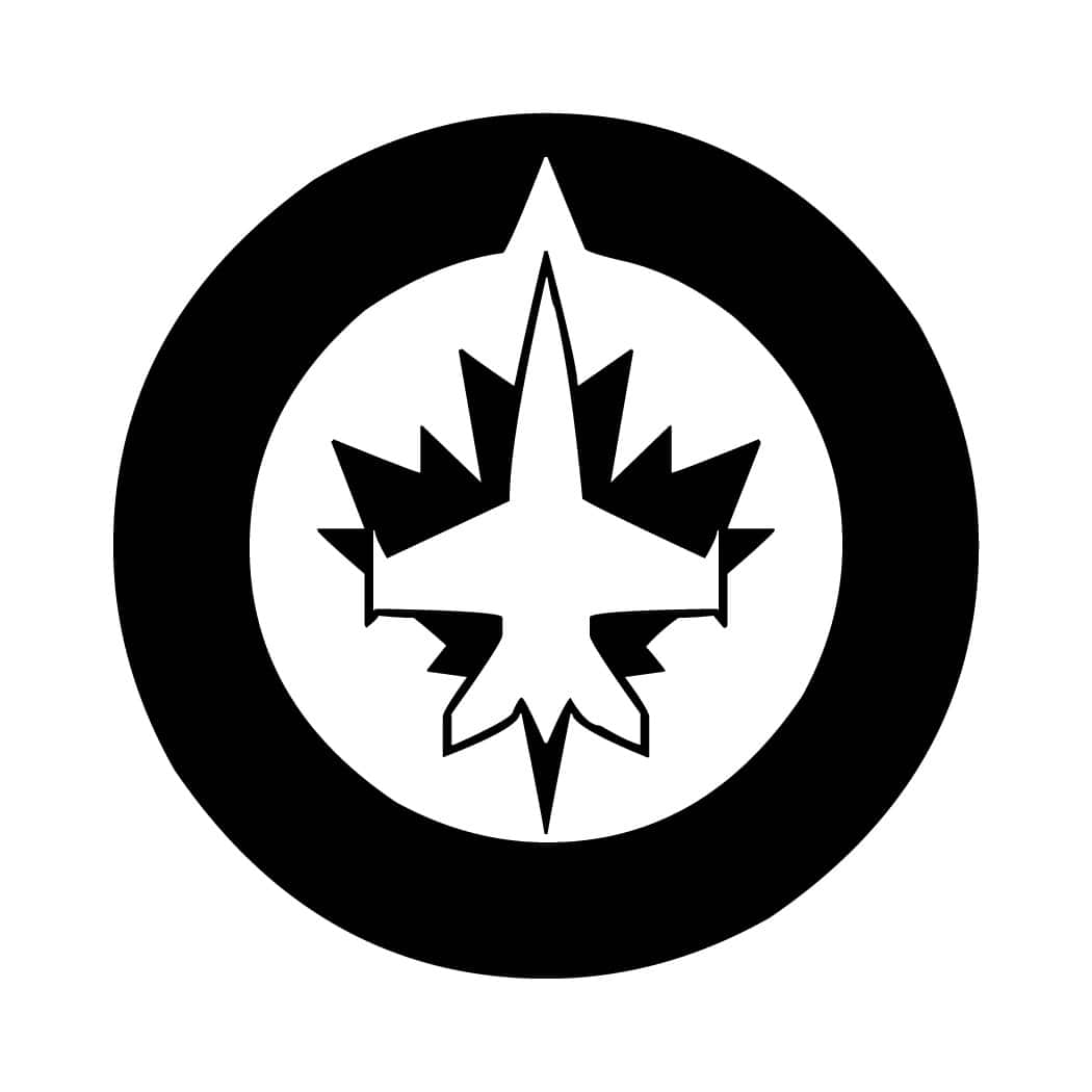 black circular emblem, stylized starburst design, white, SD Desktop Wallpaper