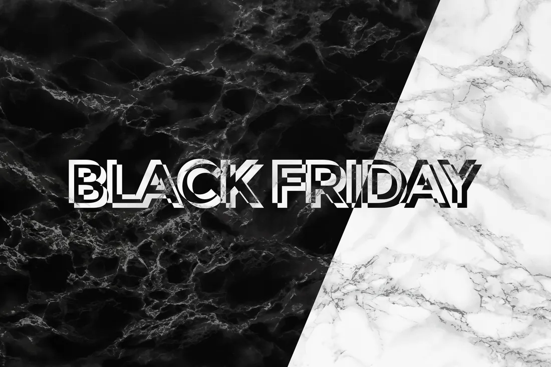Black And White Marble