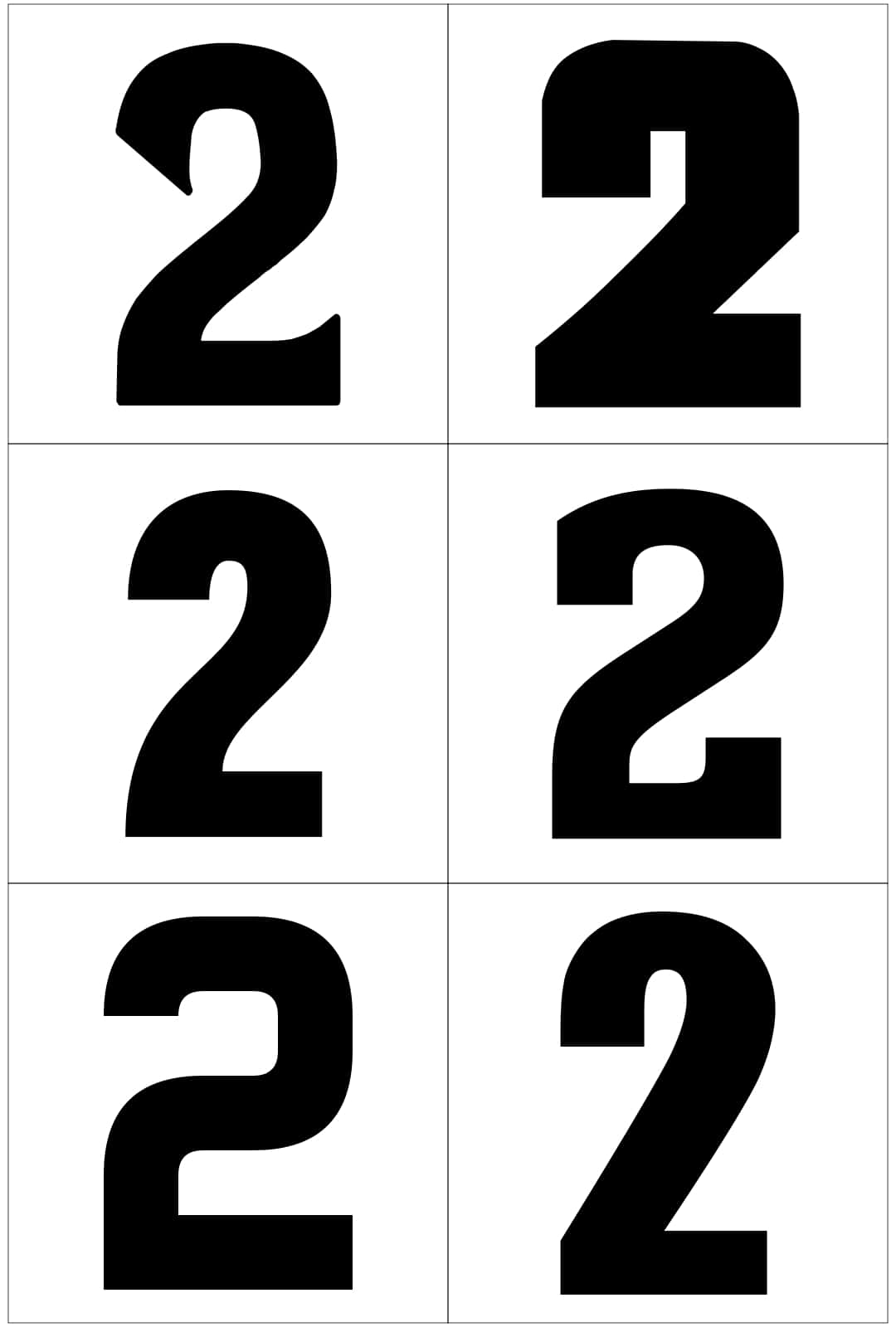 black number two, tiles, four by one grid, HD Phone Wallpaper