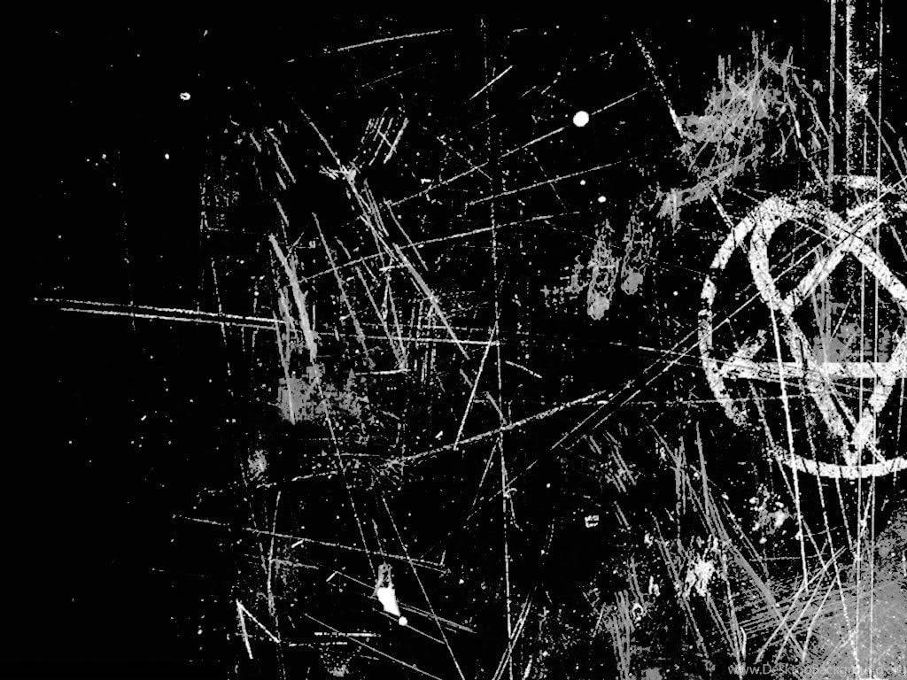 black and white lines, grunge, chaotic scratches, SD Desktop Wallpaper