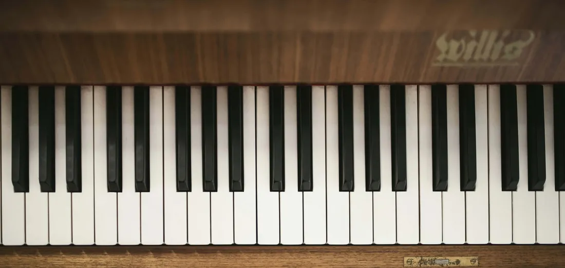 Black And White Piano