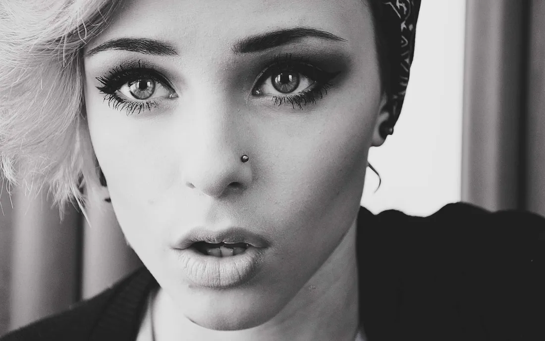 Black And White Portrait