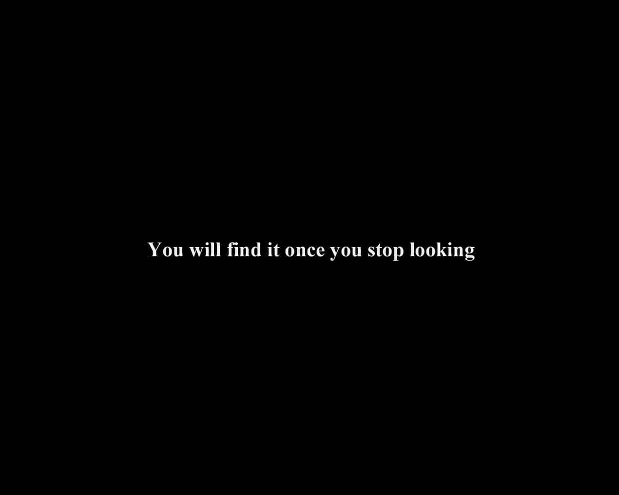 Black And White Quotes Simple, White text, Black background, SD Desktop Wallpaper