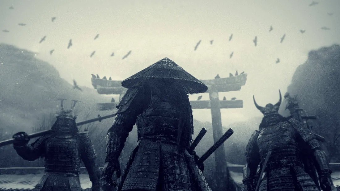 Black And White Samurai