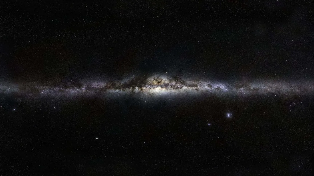 Black And White Space