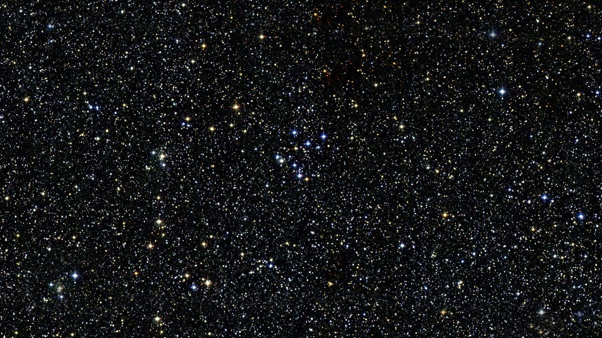 Black And White Space, stars, deep blackness, Full HD Desktop Wallpaper