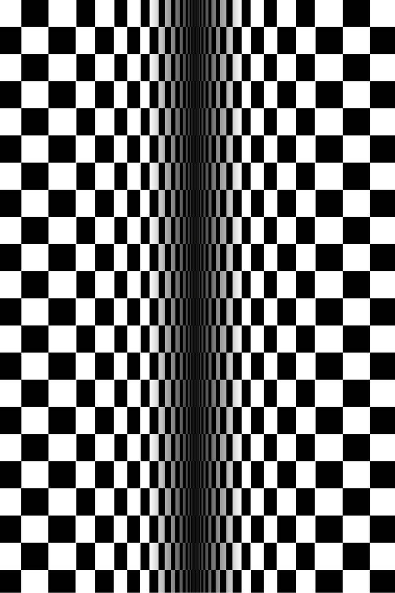 black and white squares, checkerboard illusion, distorted checkerboard pattern, SD Phone Wallpaper