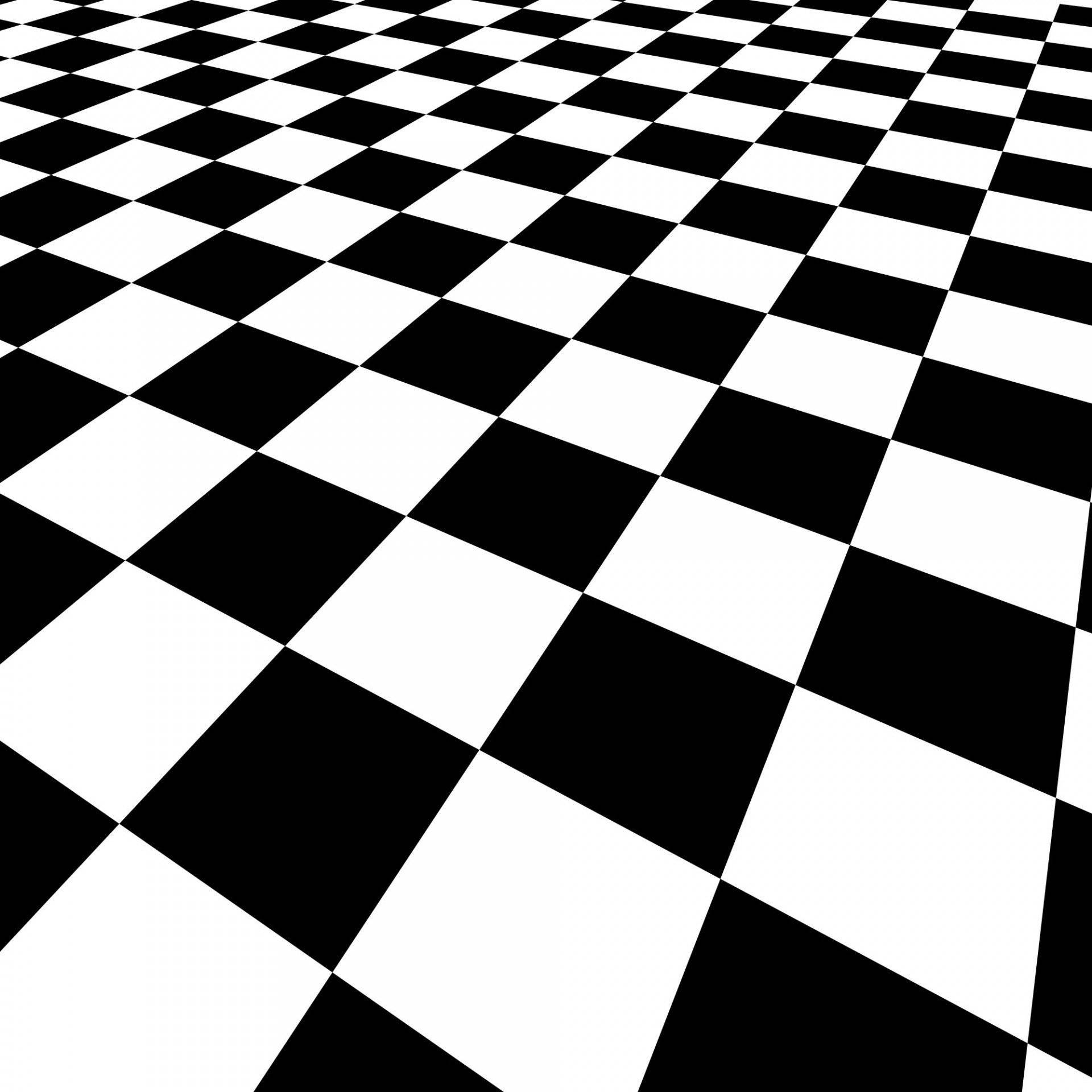 black and white squares, checkered pattern, optical illusion, Full HD Desktop Wallpaper