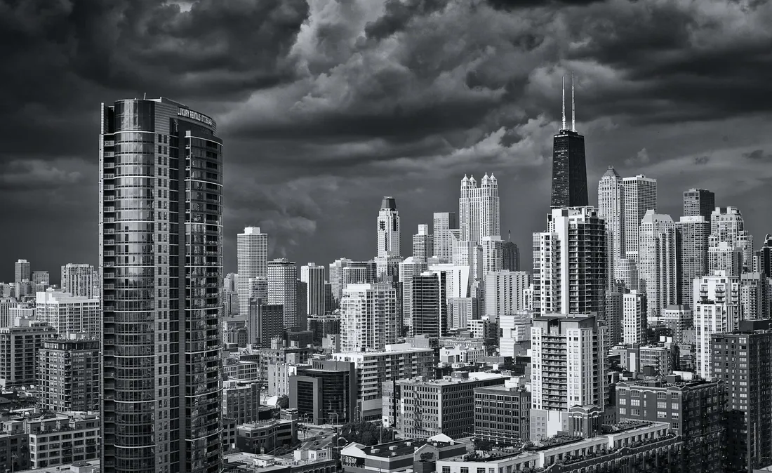 Black And White Storm