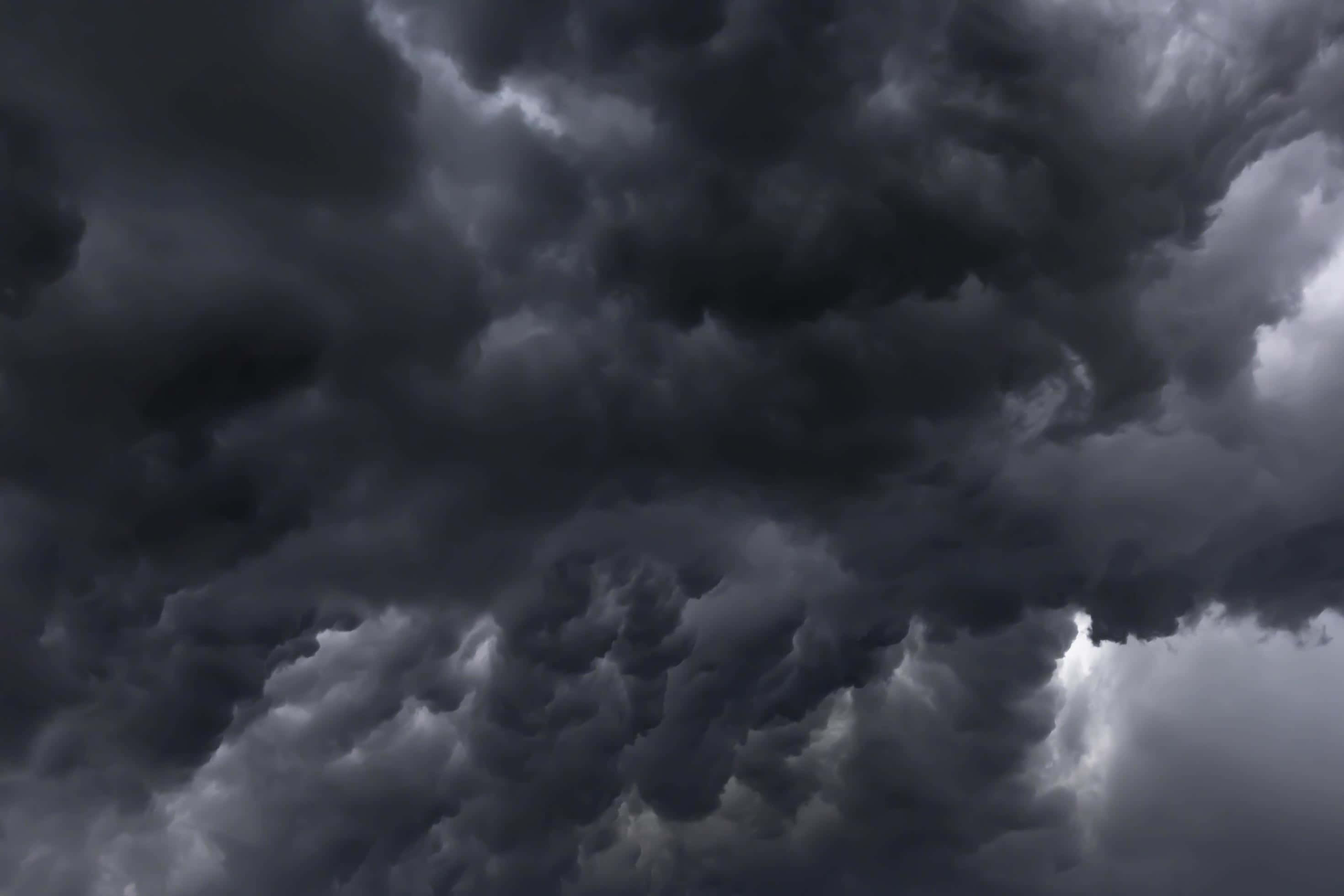 Dark Storm, storm clouds, thunderstorm, 2K Desktop Wallpaper
