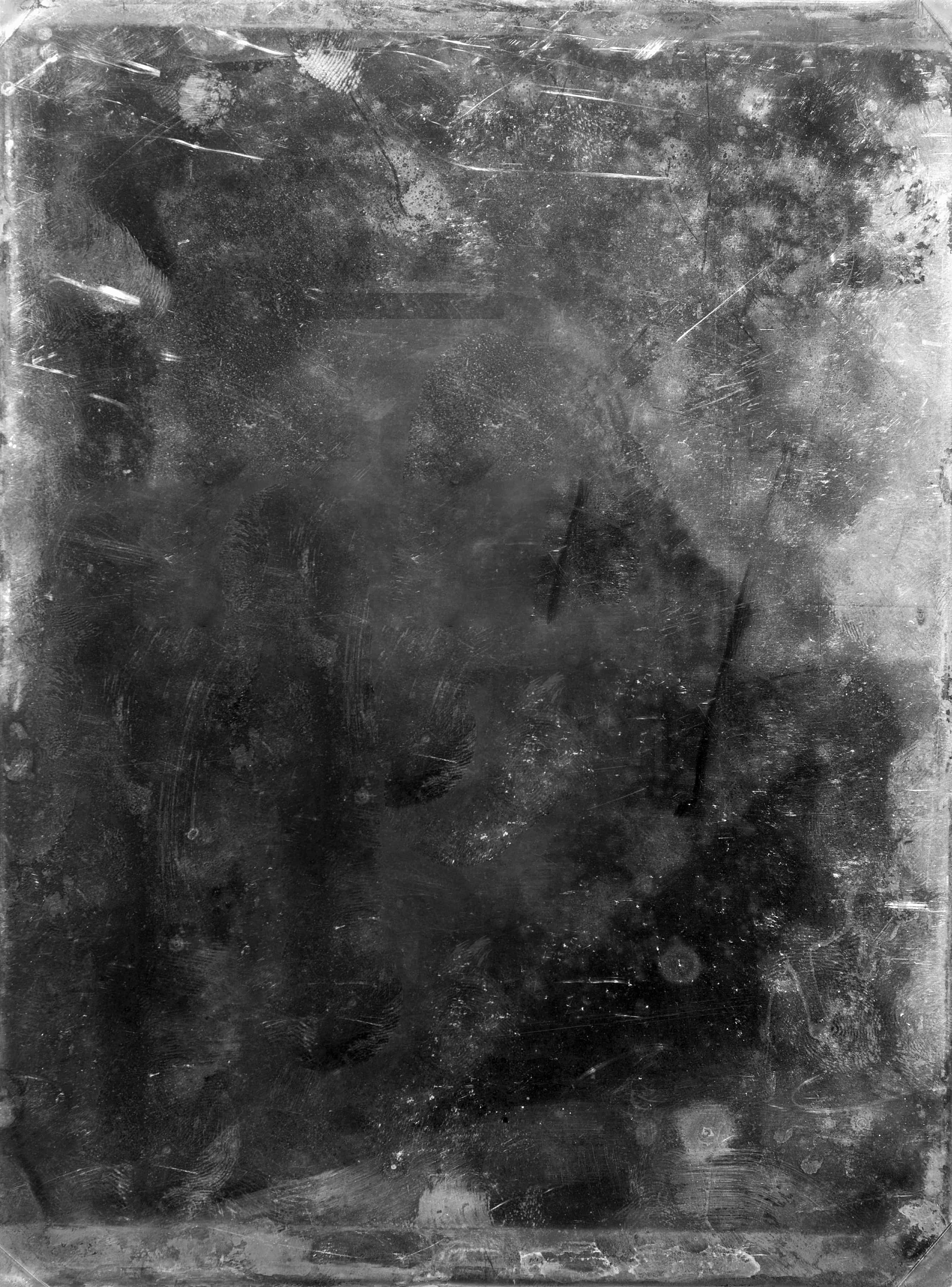 black and white vintage photograph, scratches, smudges, 2K Phone Wallpaper