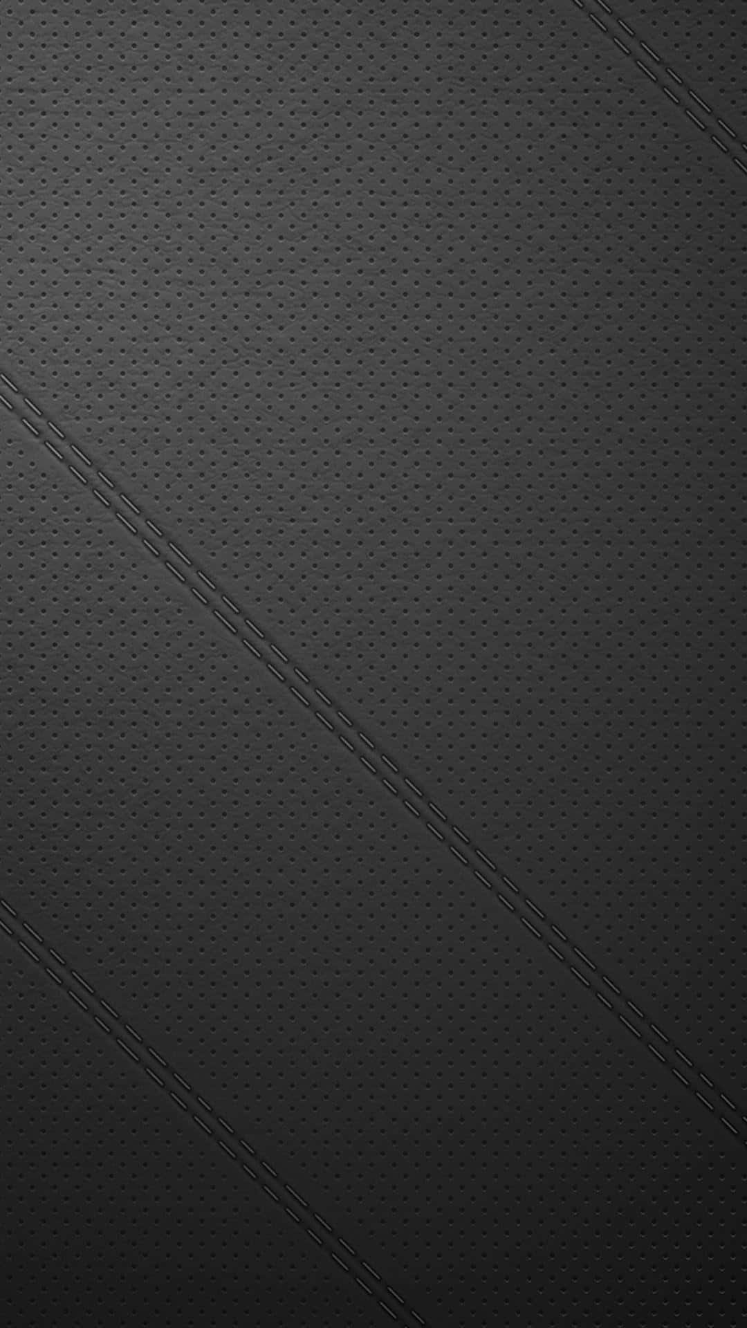 black perforated leather, diagonal stitching, sleek minimalist texture, Full HD Phone Wallpaper