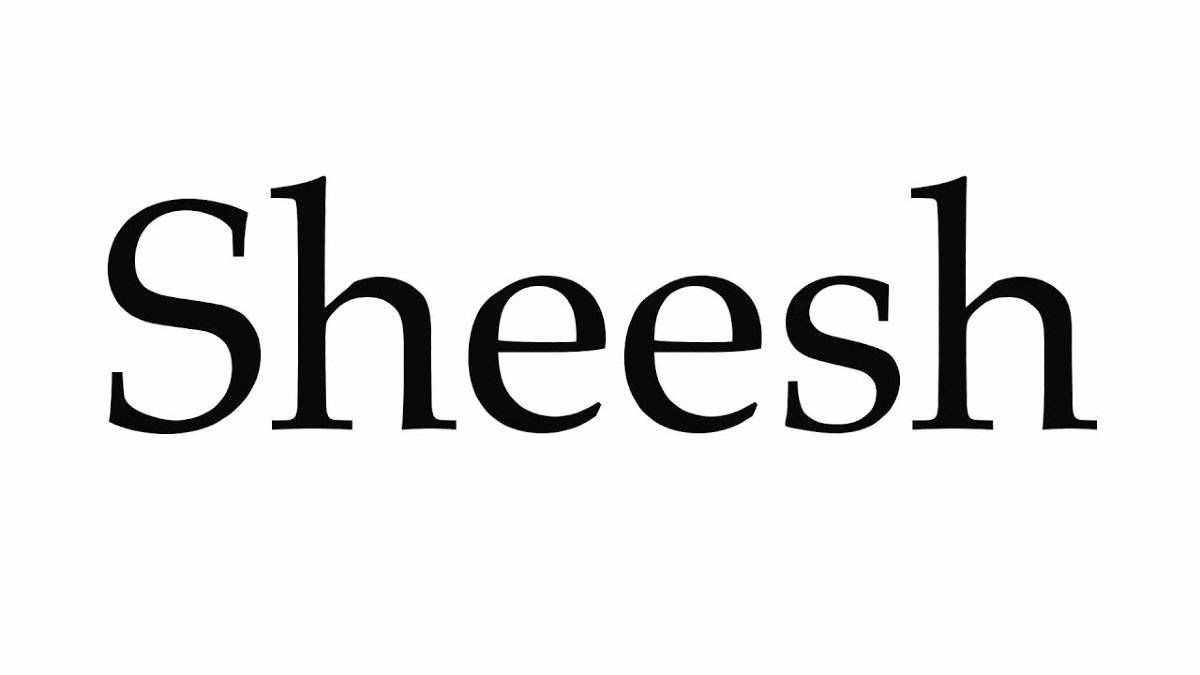 Sheesh, black, serif font, SD Desktop Wallpaper
