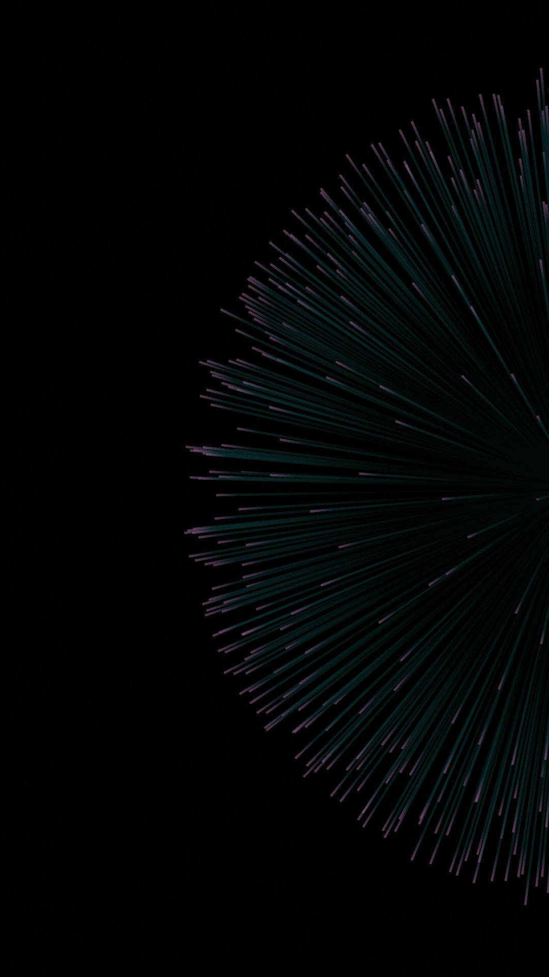 Black Android, teal, purple, Full HD Phone Wallpaper