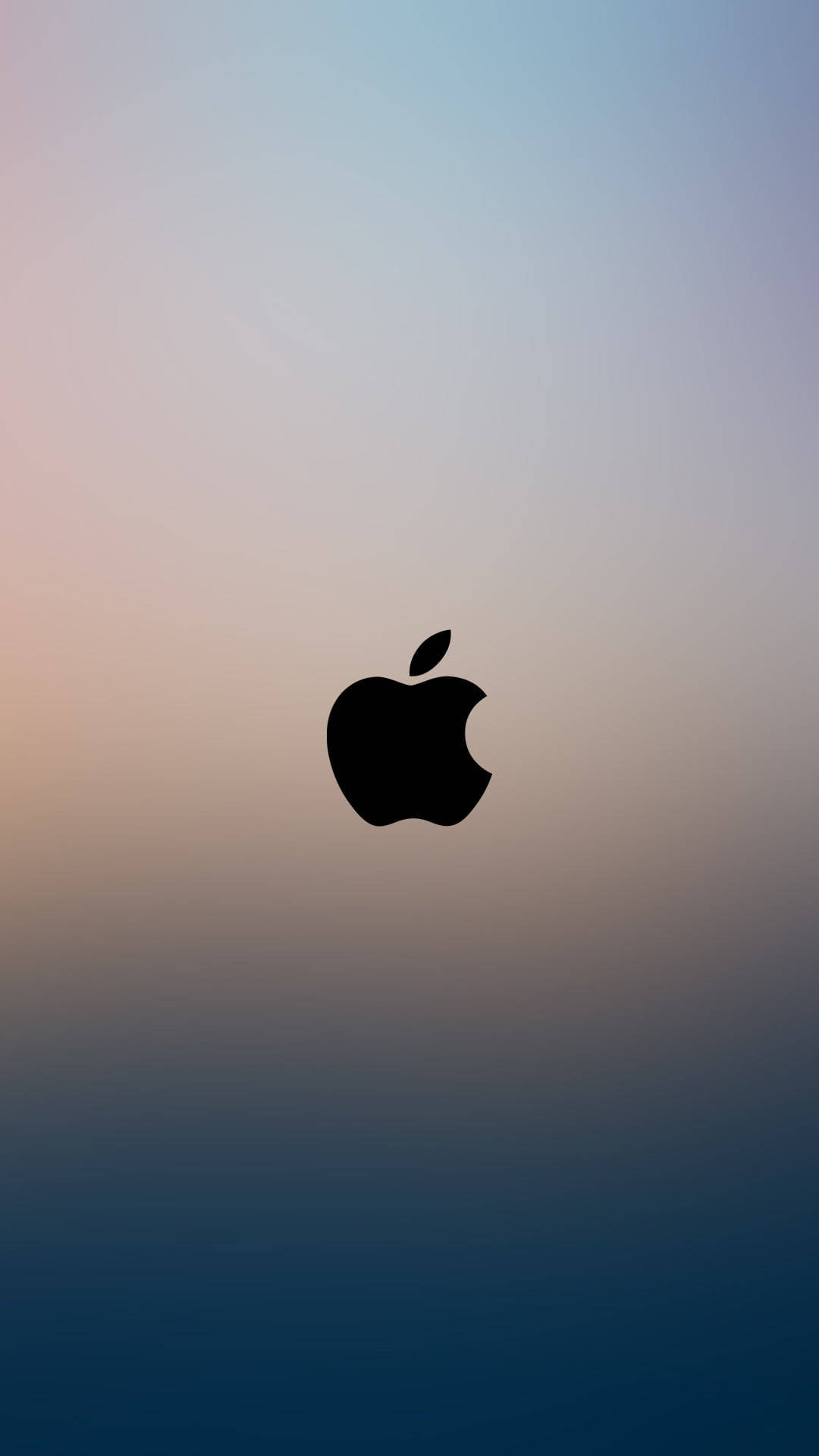 Apple logo, black, gradient, Full HD Phone Wallpaper