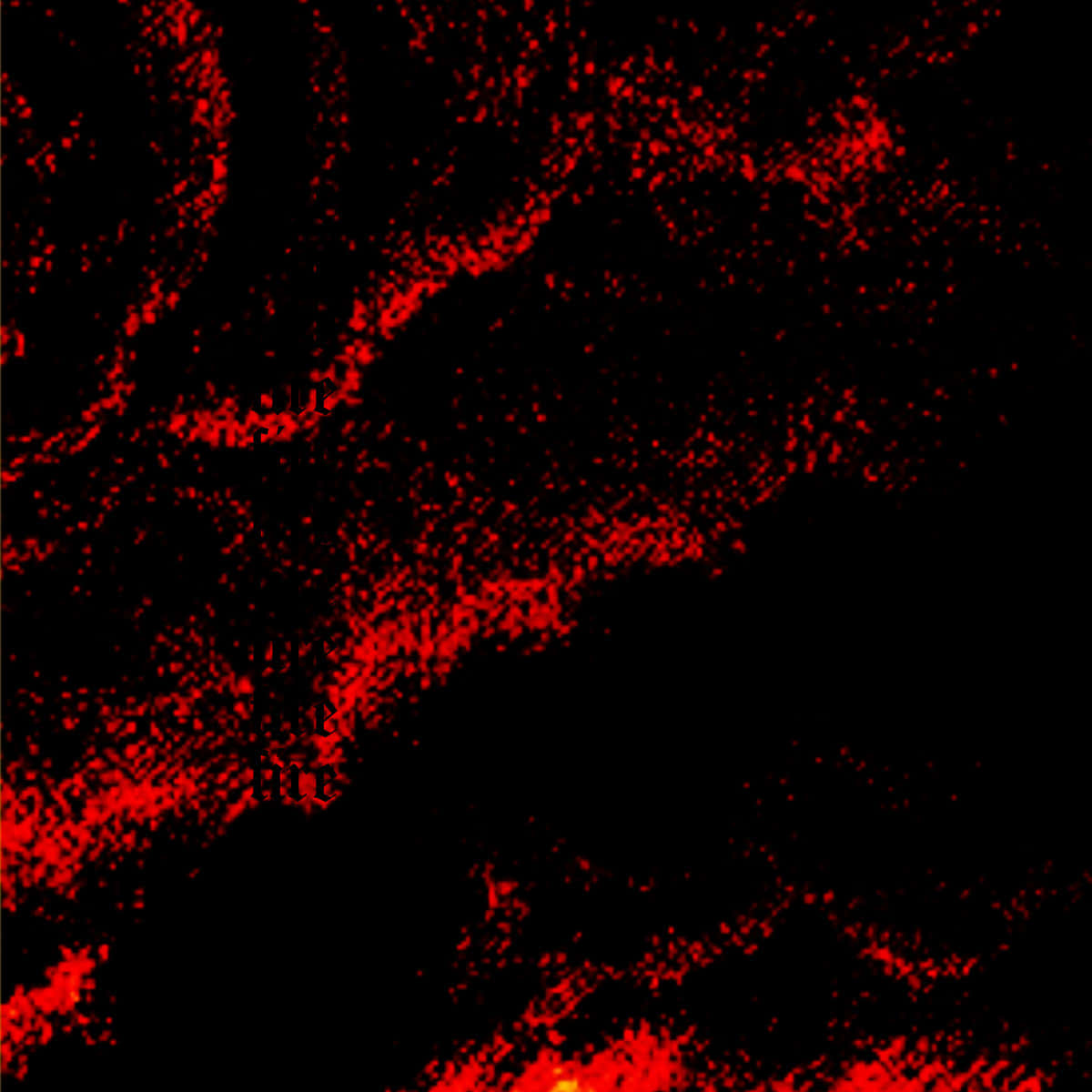 Black Aura, red speckles, streaks, SD Desktop Wallpaper