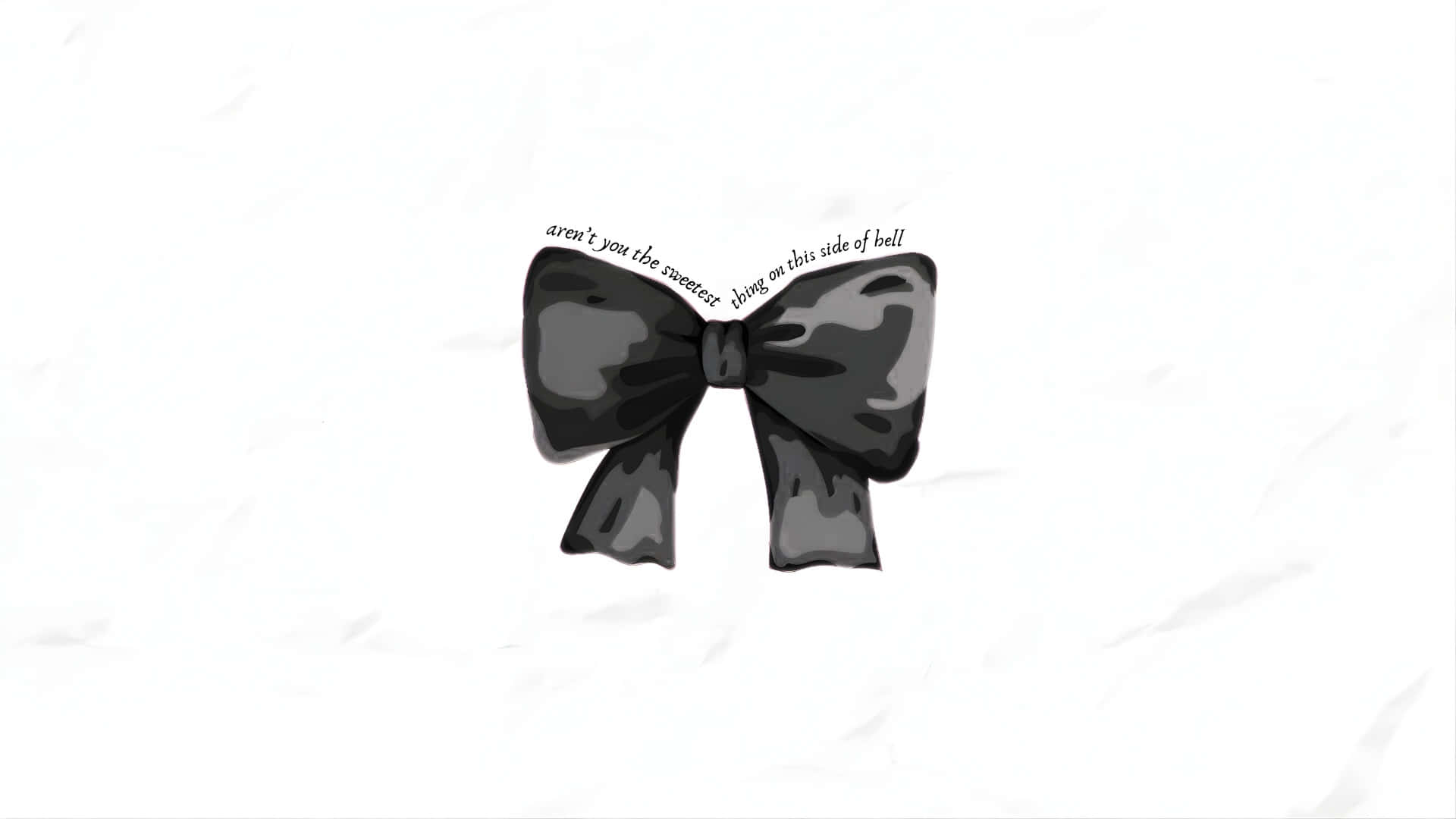 elegant black bow design, camouflage pattern, text, Full HD Desktop Wallpaper