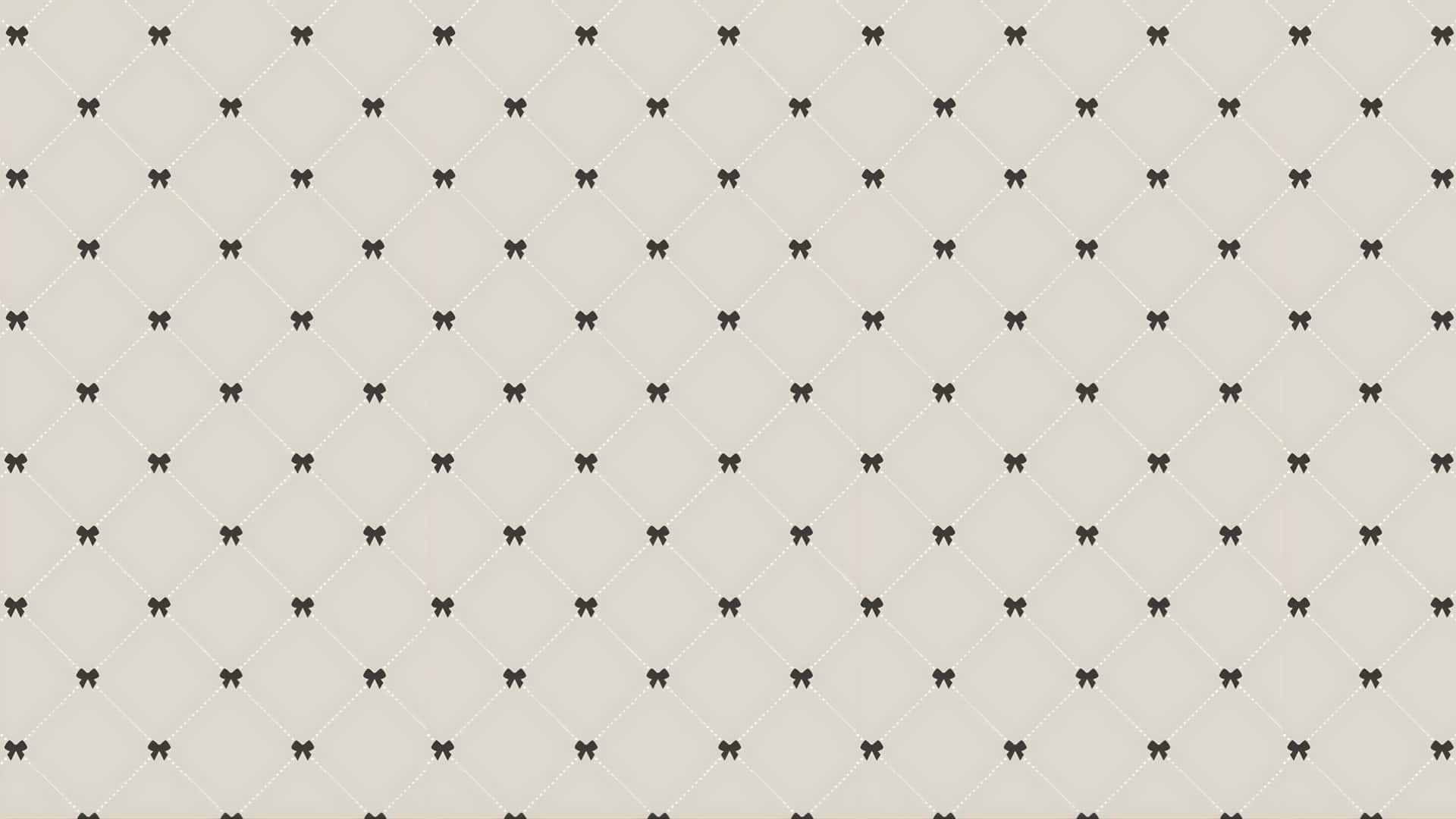 Black Bow, dark gray bow motifs, diamond grid, Full HD Desktop Wallpaper