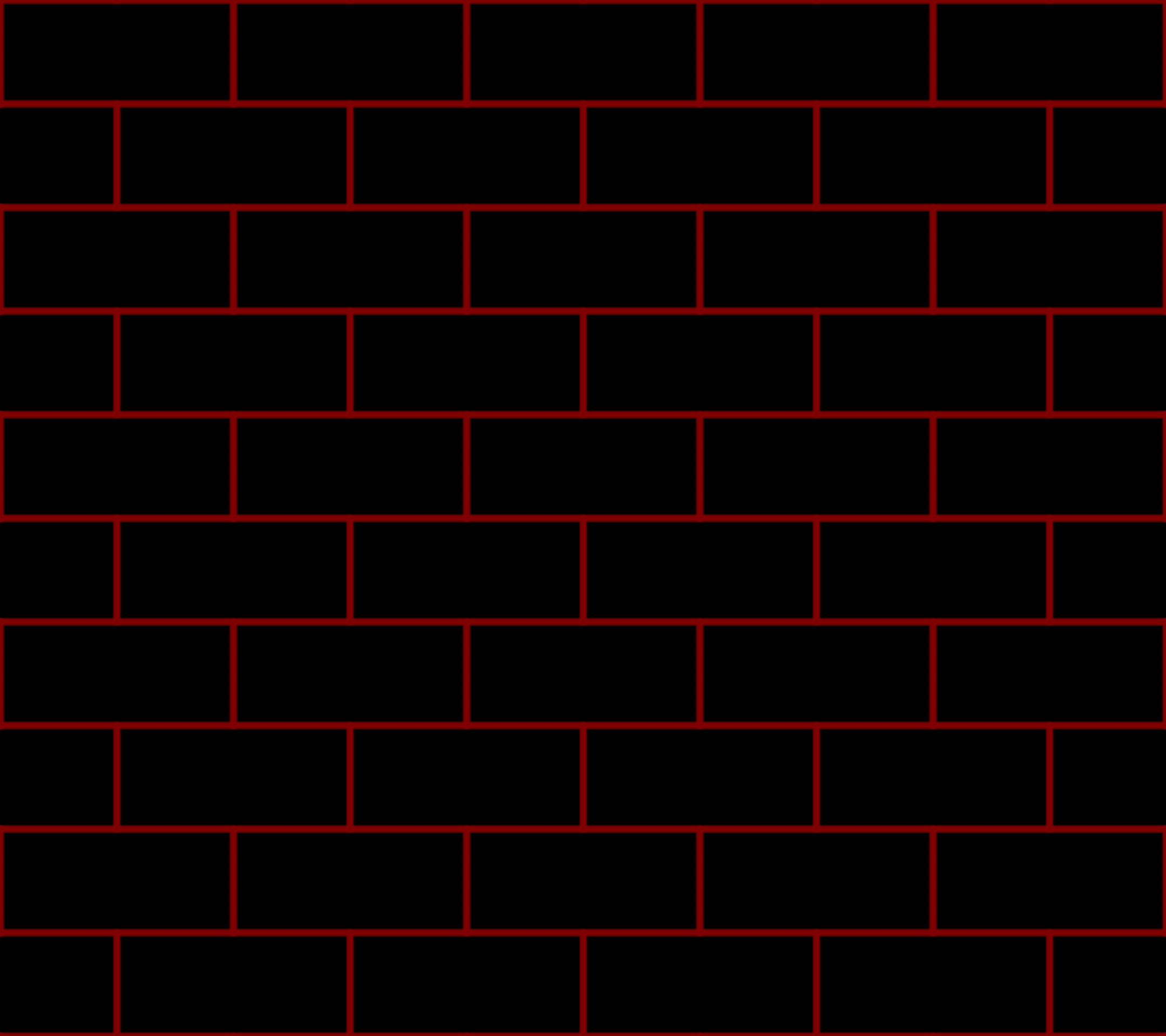 Black Brick, red outline, glowing red lines, Full HD Desktop Wallpaper
