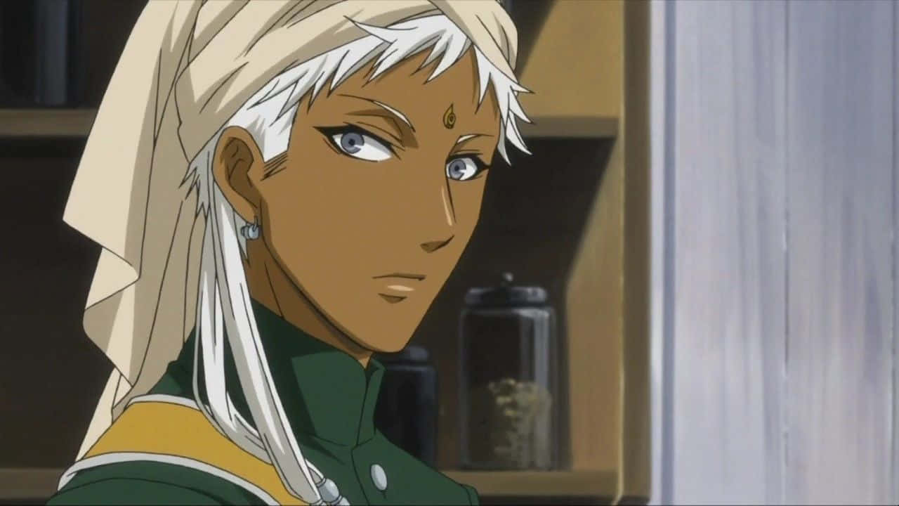 Agni, Black Butler, white hair, HD Desktop Wallpaper