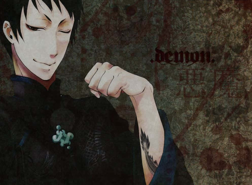 Black Butler, Lau, demon text, SD Desktop Wallpaper
