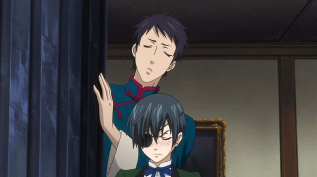 Black Butler, Lau, eye patch, SD Desktop Wallpaper