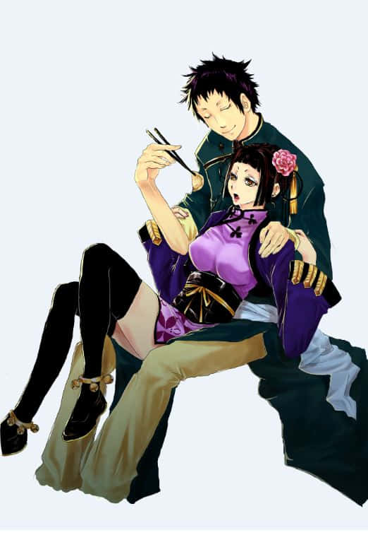 Lau, Black Butler, opium dealer, SD Phone Wallpaper