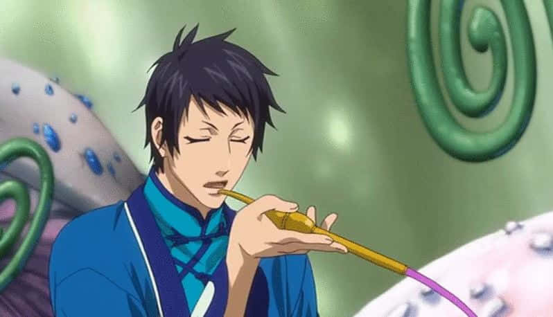 Lau, Black Butler, blue outfit, SD Desktop Wallpaper