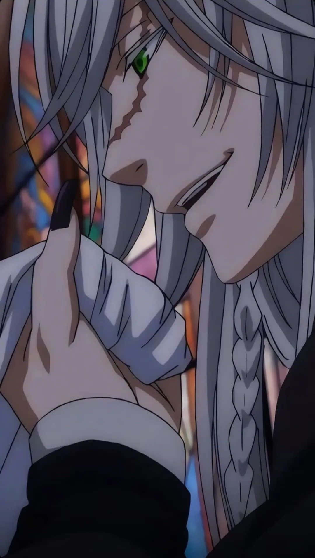 Black Butler, Undertaker, silver hair, HD Phone Wallpaper