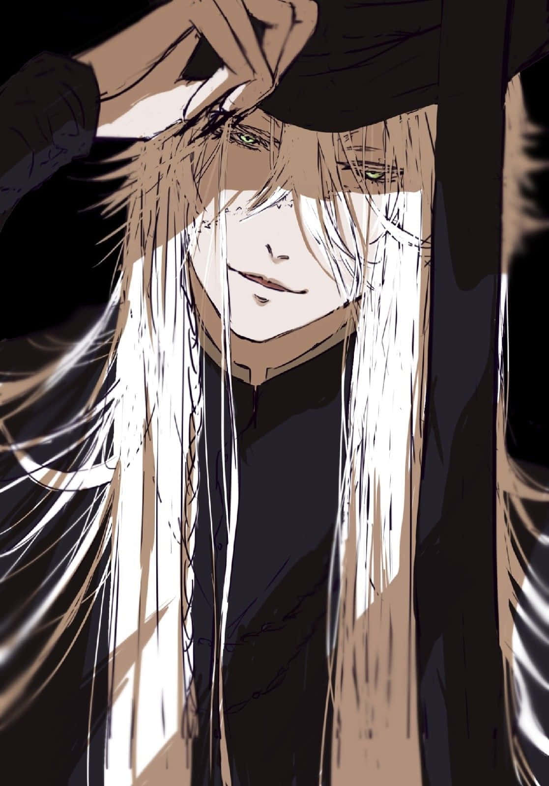 Black Butler, Undertaker, pale-haired, HD Phone Wallpaper
