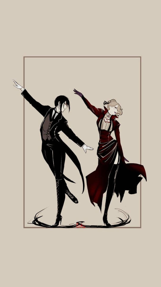 Black Butler, demon, anime characters, SD Phone Wallpaper