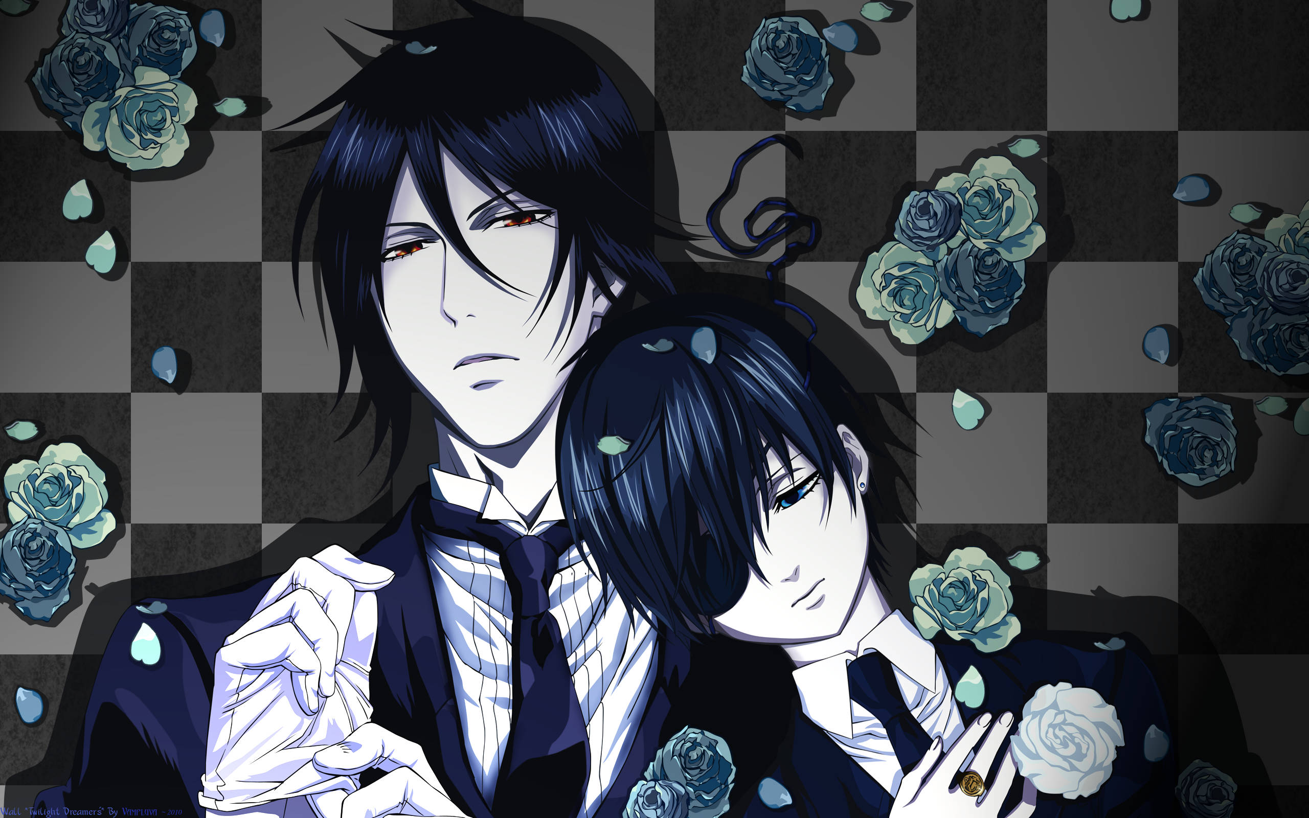Black Butler, demon, earl, 2K Desktop Wallpaper
