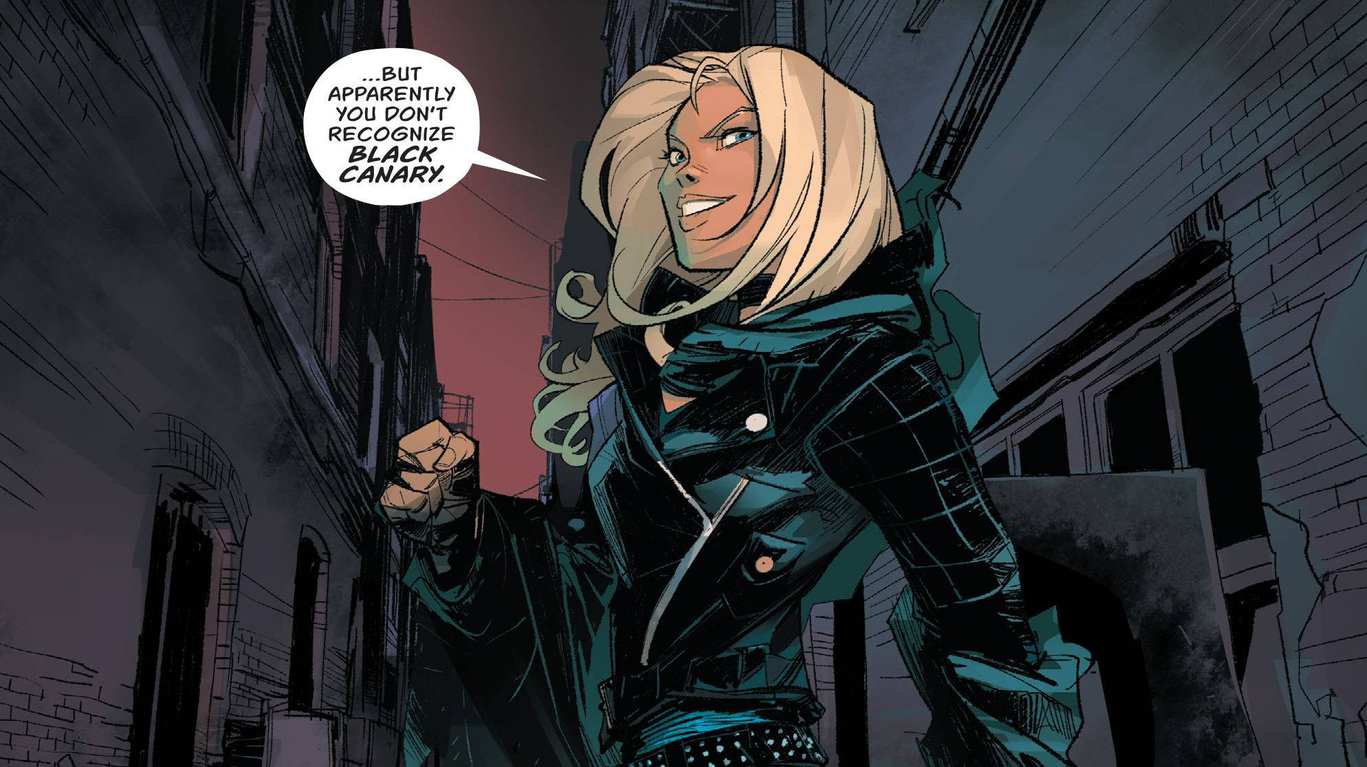 Black Canary, comics introduction, blonde superheroine, Full HD Desktop Wallpaper