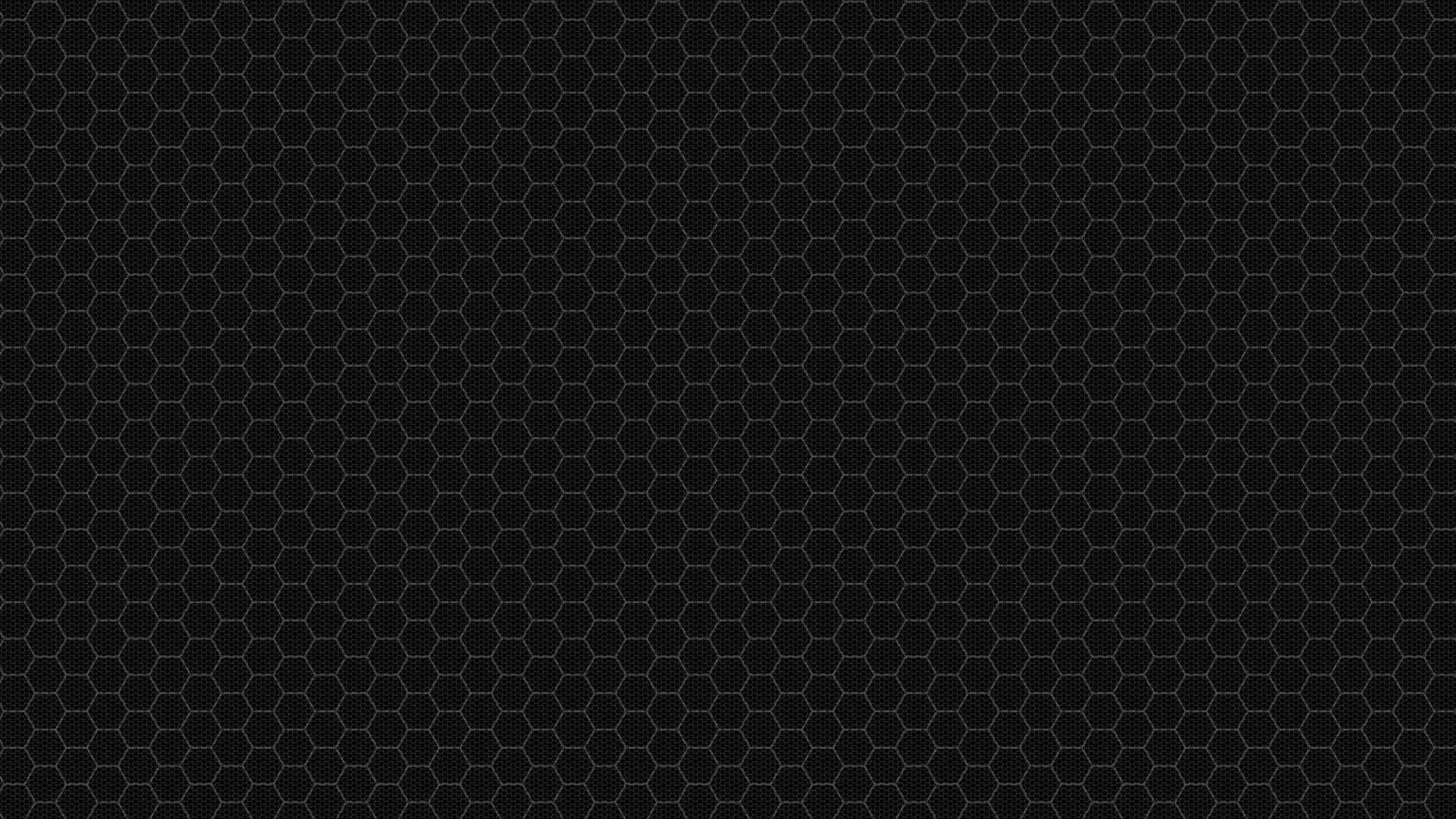 black carbon fiber, dark background, subtle hexagonal grid pattern, Full HD Desktop Wallpaper