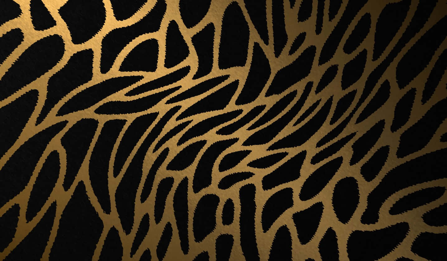 gold and black cute cheetah print, golden leopard print pattern, black textured fabric, HD Desktop Wallpaper