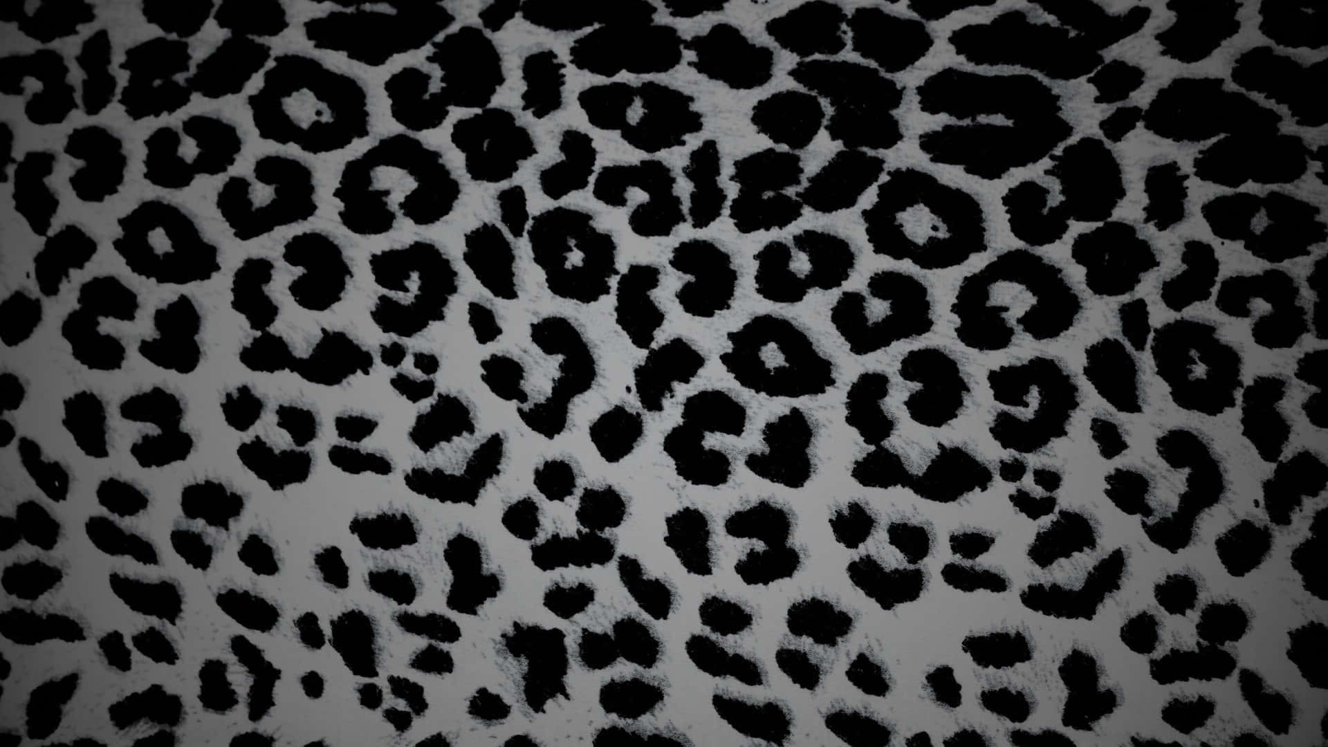 black cheetah print pattern, leopard print pattern, textured spots, Full HD Desktop Wallpaper