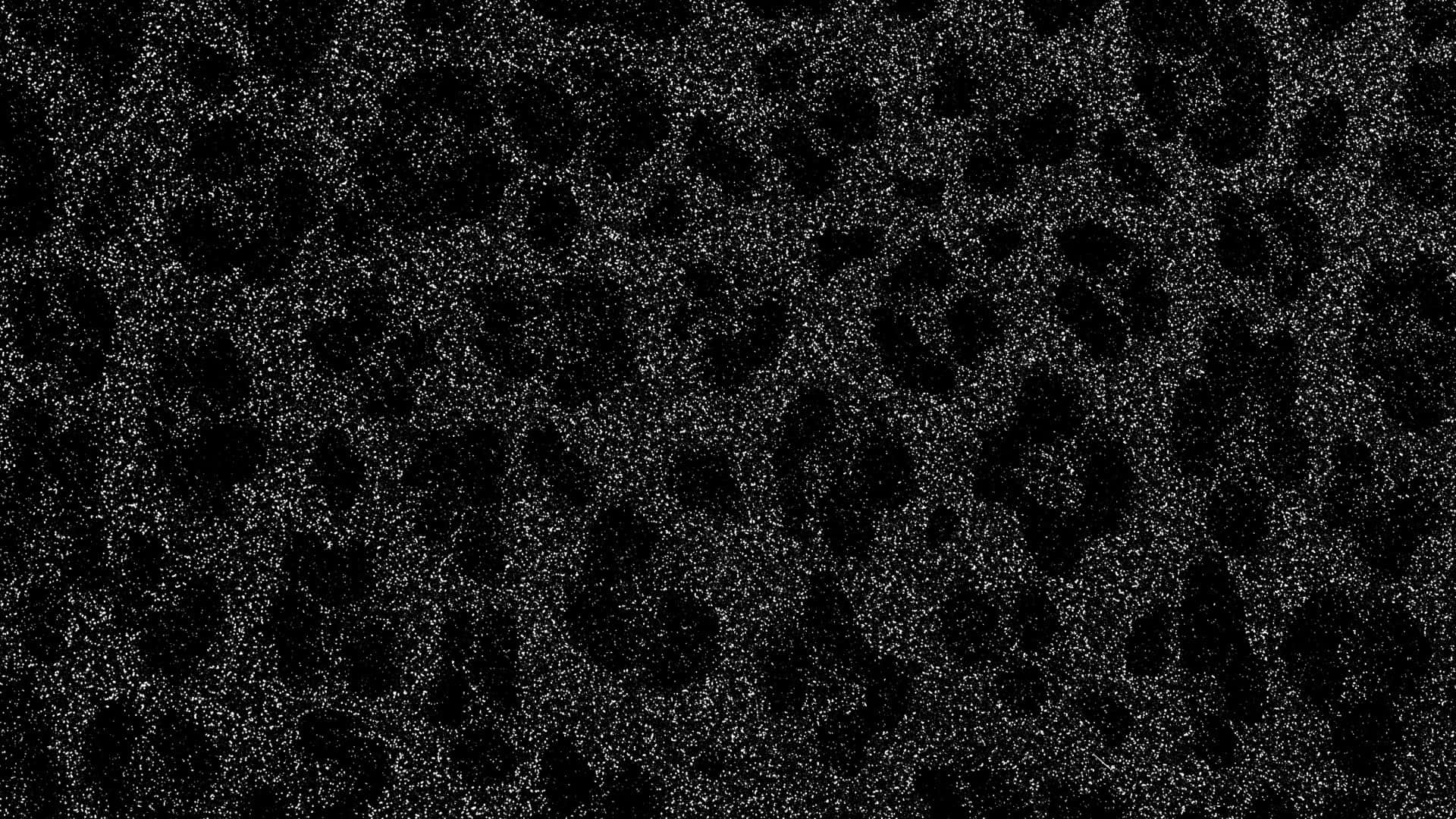 black cheetah print, black background, fine white dots, Full HD Desktop Wallpaper