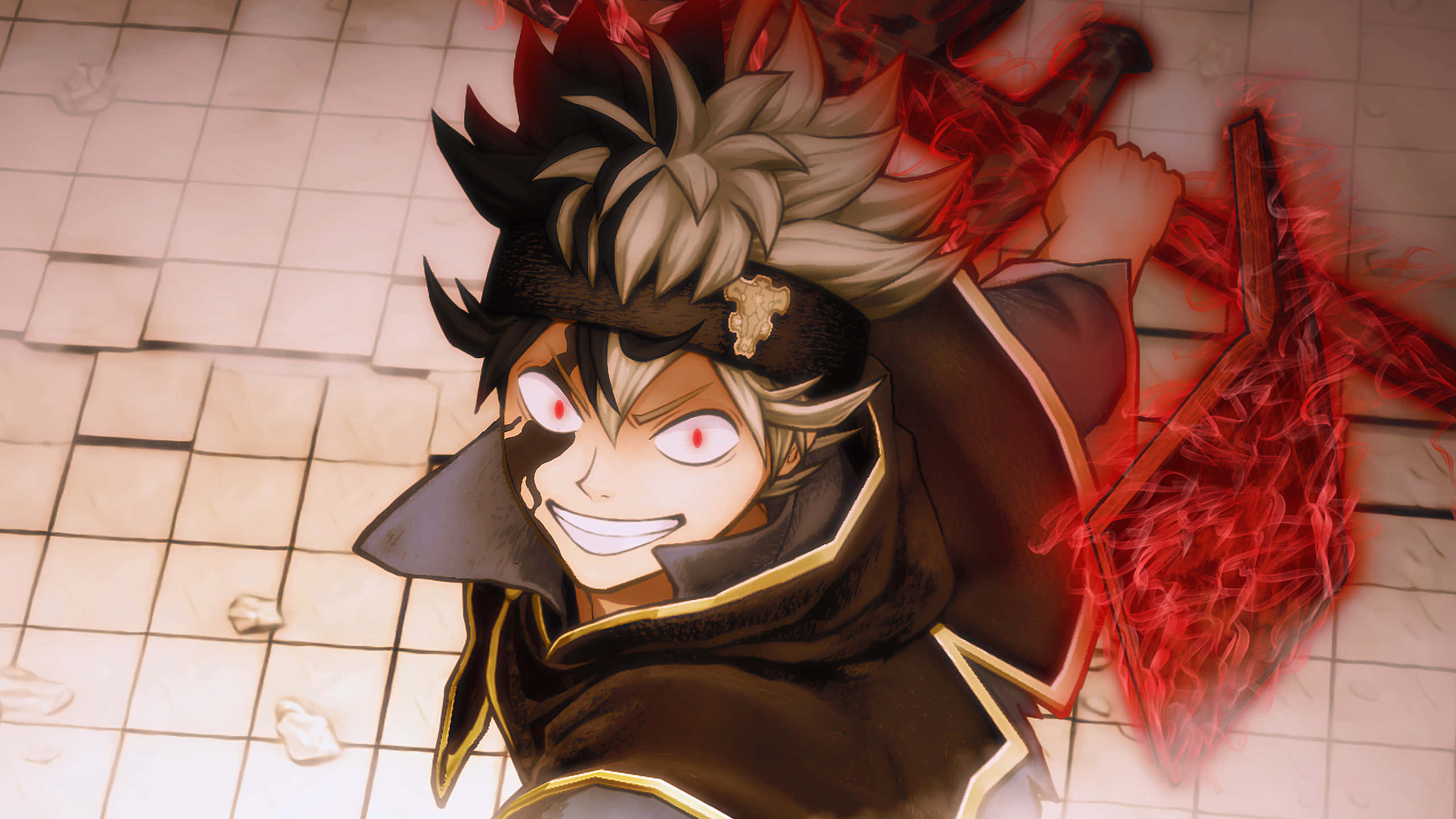 Black Clover, Asta, demon, 2K Desktop Wallpaper
