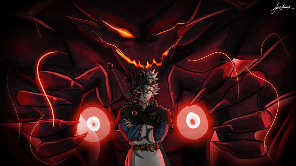 Black Clover, Asta, Demon, SD Desktop Wallpaper