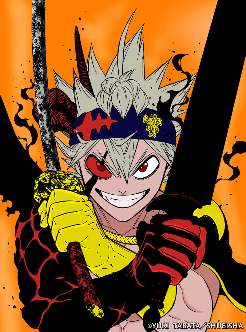 Black Clover, Asta, demon, SD Phone Wallpaper
