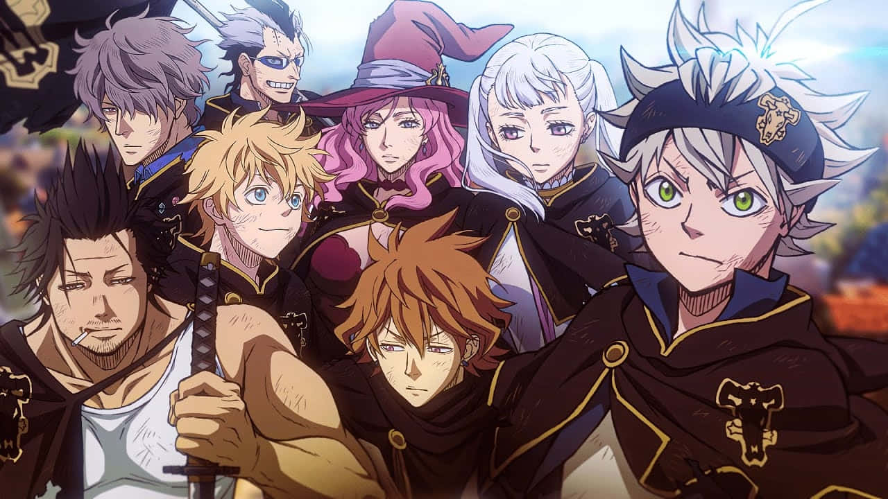 Black Clover, Black Bull, fantasy warriors, HD Desktop Wallpaper