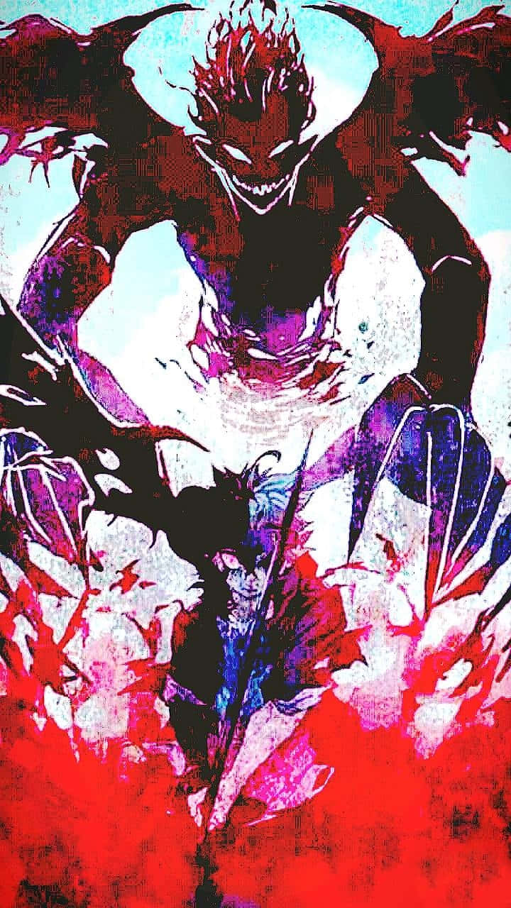 Black Clover, iPhone, red demon, HD Phone Wallpaper