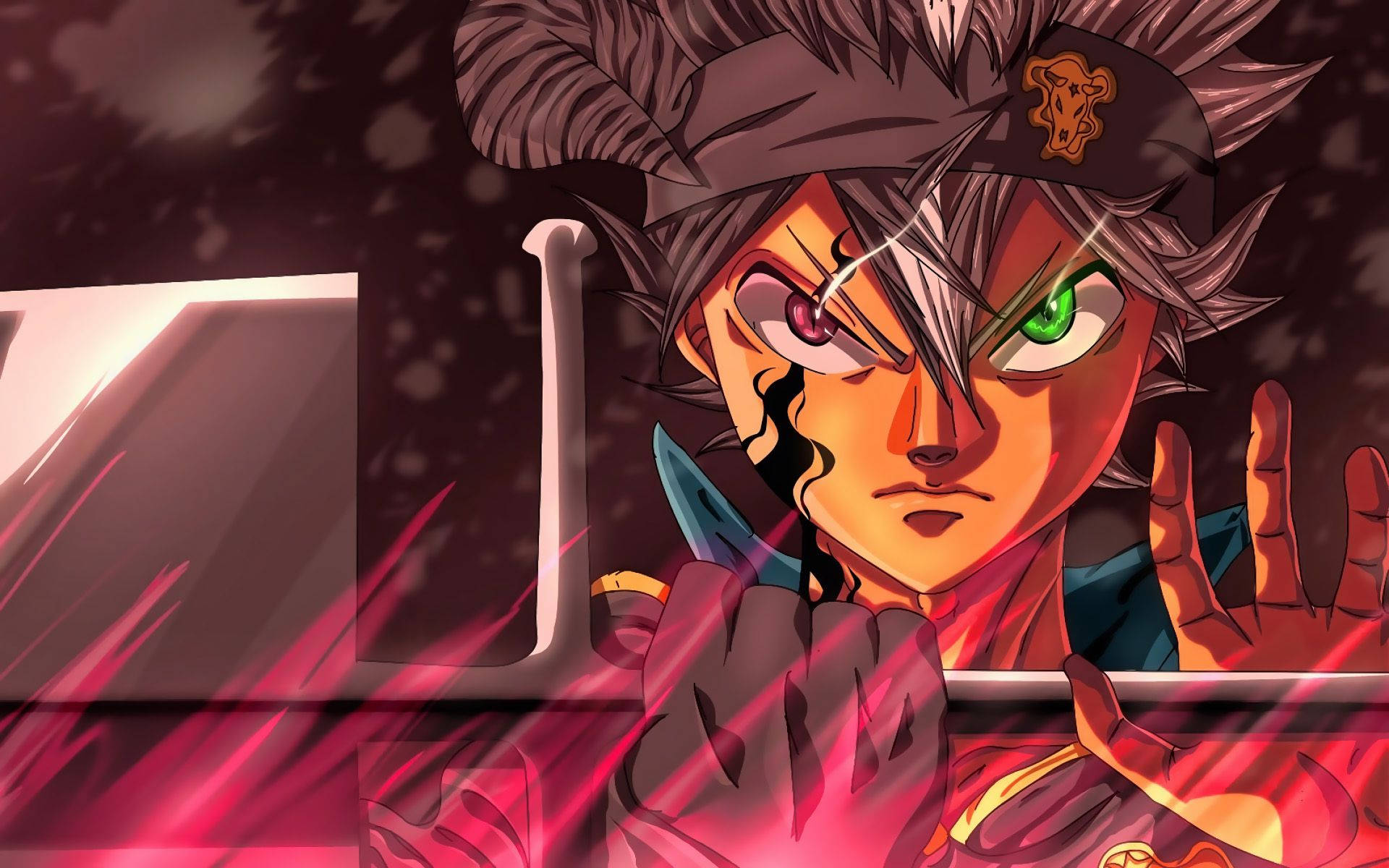 Black Clover, manga, anime warrior, Full HD Desktop Wallpaper