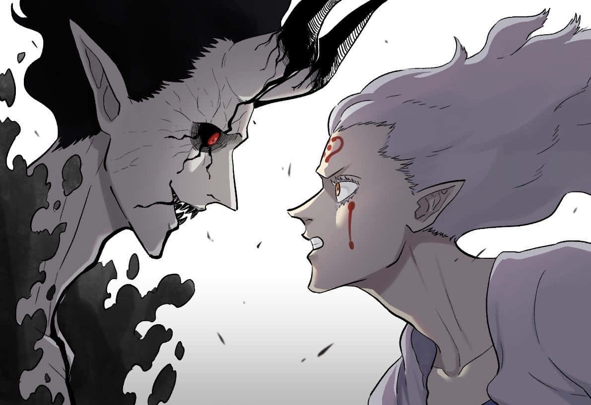 Black Clover, Licht, demonic figures, SD Desktop Wallpaper