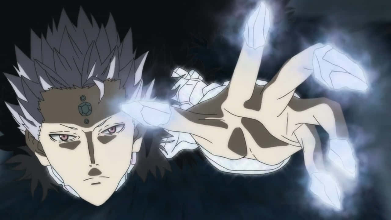 Black Clover Mars, spiky gray hair, headband, HD Desktop Wallpaper