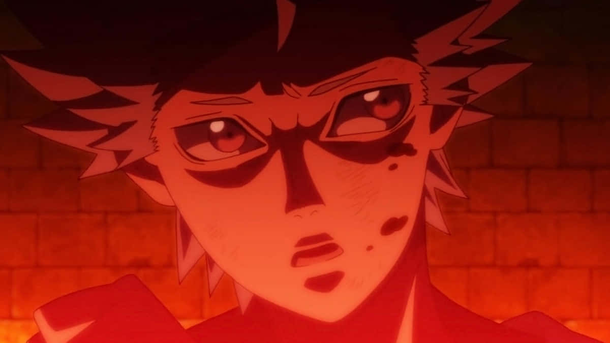 Black Clover Mars, spiky hair, intense eyes, SD Desktop Wallpaper